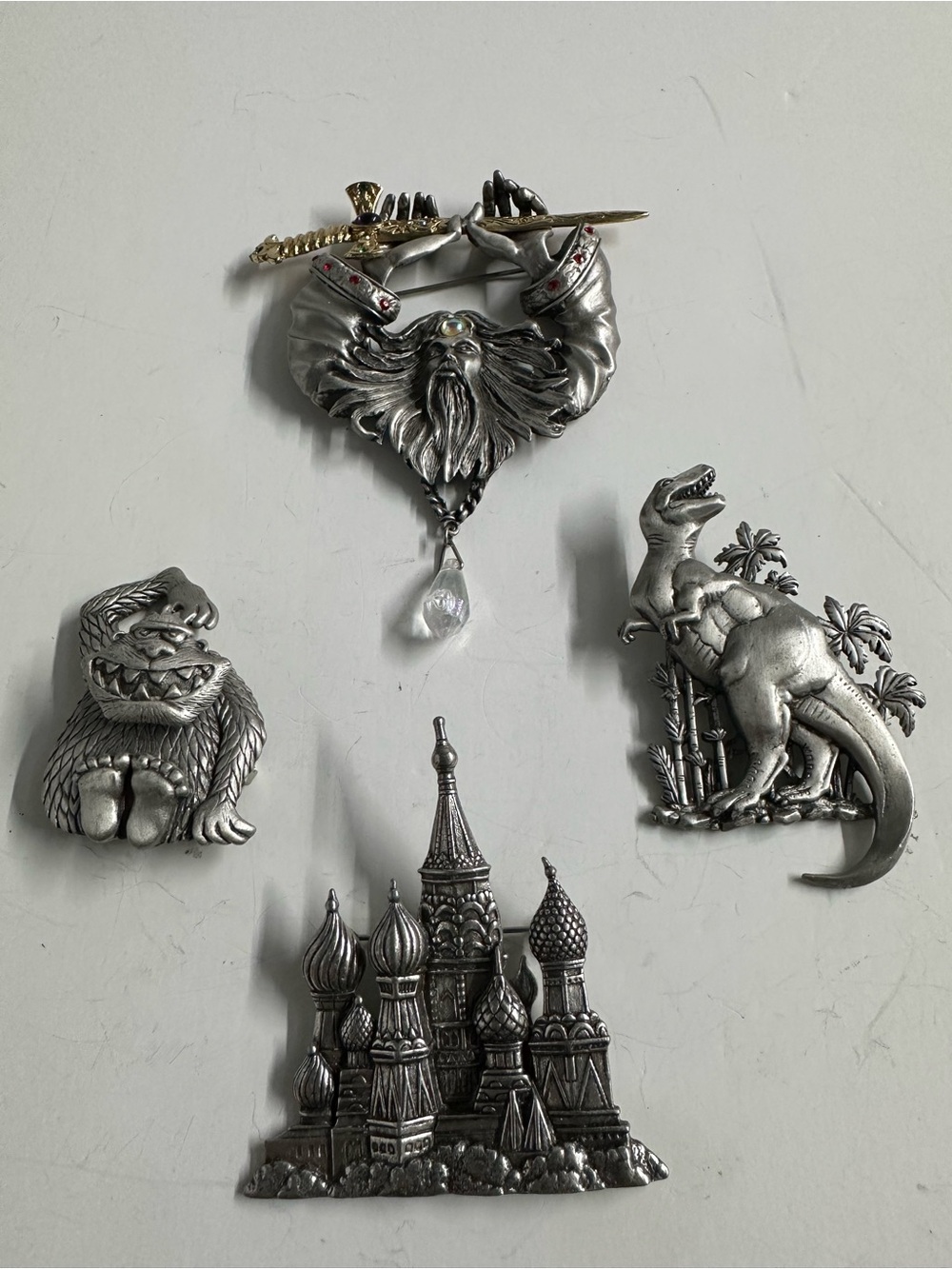 JJ Jonette Pins - set of (4)